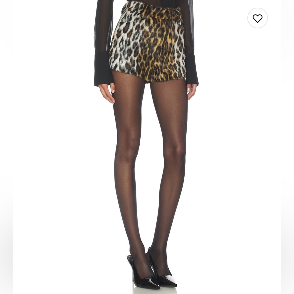 Ronny Kobo Collection leopard fur short Revolve exclusive
